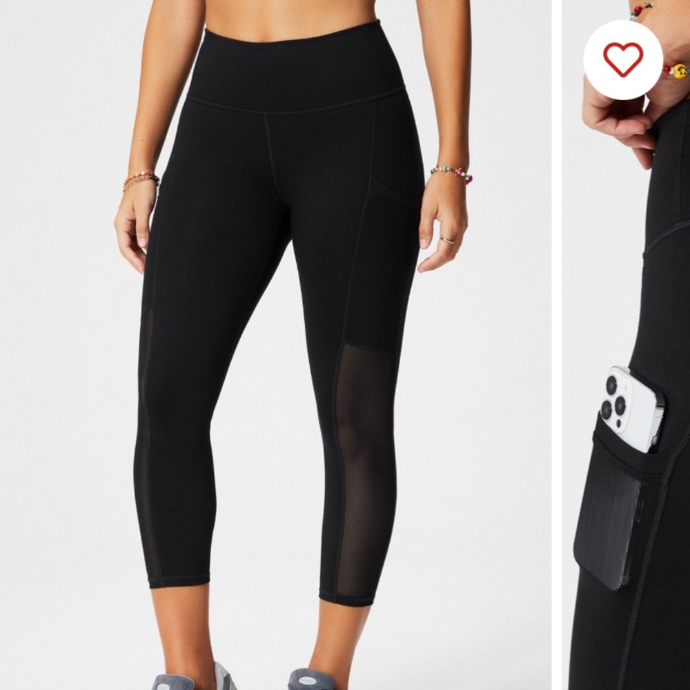 Fabletics PowerHold On The Go Capri Leggings